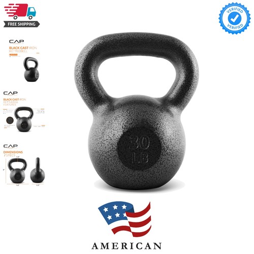 Cast iron kettlebell singles - cast,