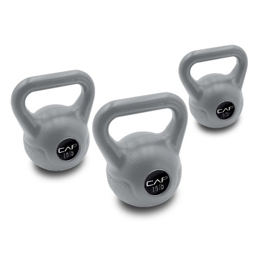 Cap barbell 30lb - 30lb, cement-filled