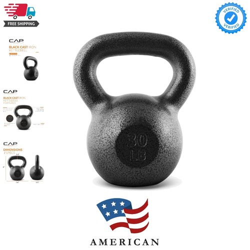 Cast iron kettlebell singles - cast,