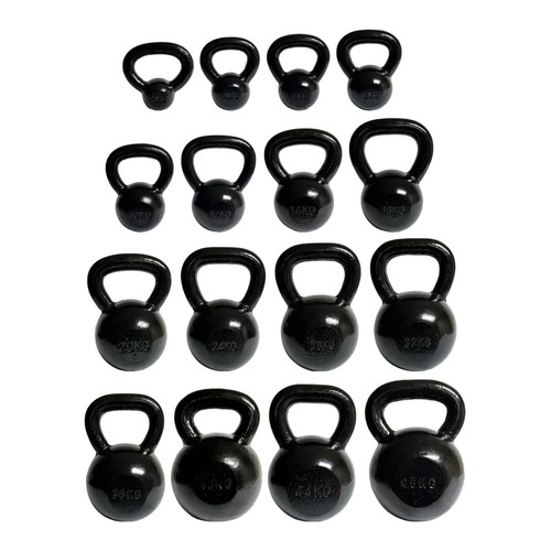 Cast iron kettlebell 6kg - iron, kettlebell,
